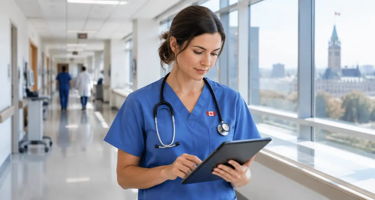 Healthcare professional in Canada - Express Entry Healthcare and Social Services category
