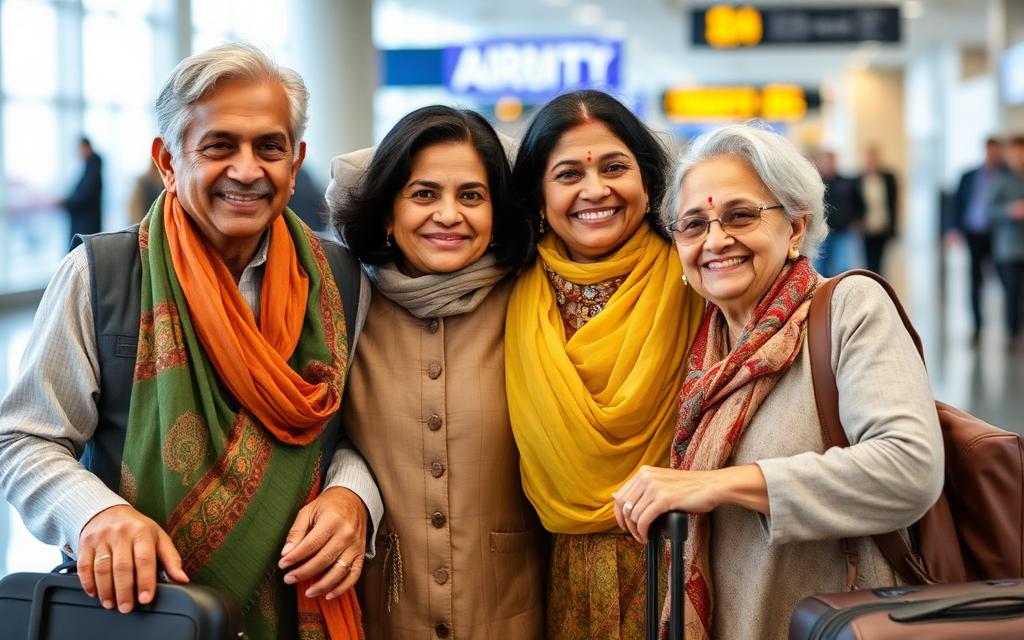 Parents reunited with family in Canada on a Super Visa