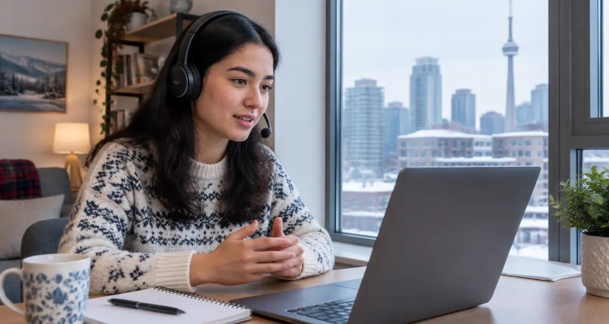 International student preparing for CELPIP for a Canadian post-graduation work permit